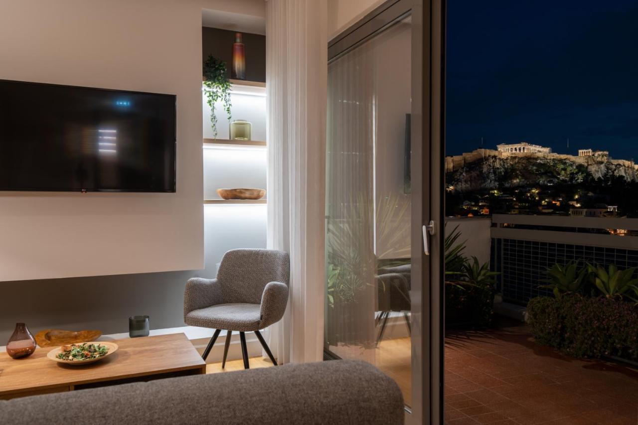 Acropolis Luxury Penthouses With Majestic Views Appartamento Atene